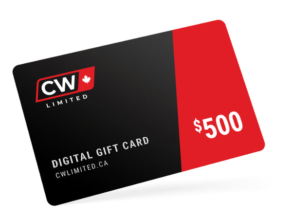 Image of a $500 CW Gift Card